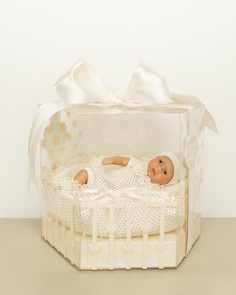 Кукла Magic Manufactory из силикона в штанишках , 19 см коллекция Magic baby