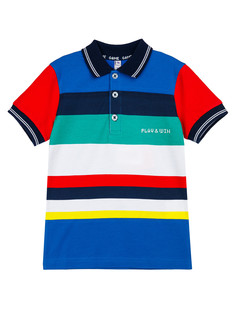 Поло детское PlayToday 12412923, разноцветный, 104
