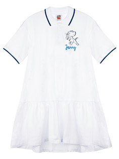 Платье детское PlayToday 12441163, белый, 128