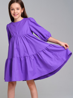 Платье детское PlayToday 12421127, фиолетовый, 170