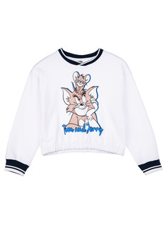 Свитшот детский PlayToday 12441145, белый, 164