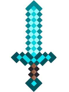 Игрушечное оружие StarFriend алмазный меч Майнкрафт Minecraft 60 см