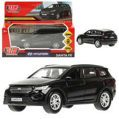 Машинка металлическая ТехноПарк Hyundai Santafe 12см черная SANTAFE-12-BK