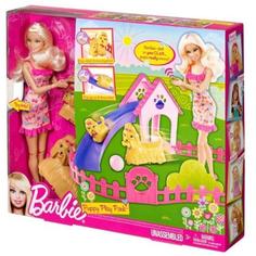 Игровая площадка Barbie для щенков X2631 Барби