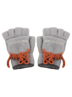 Митенки детские Little Mania ZW-ANG81, серый, 13
