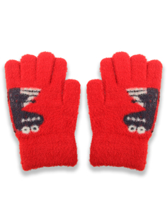 Перчатки детские Little Mania ZW-ANG78, красный, 14
