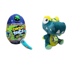 Мягкая игрушка CrackinEggs Динозавр в яйце зеленый 22 см SK009