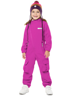 Комбинезон детский NIKASTYLE 8л8224, розовый, 104