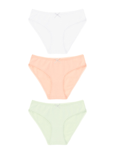 Трусы Детские Oldos София, Белый-мятный-персиковый, 98