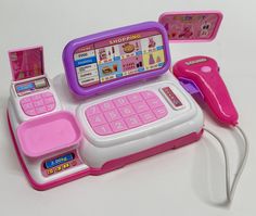 Игровой набор Play Smart кассовый аппарат звуковой сигнал сканера подсветка 111547