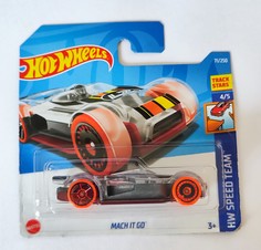 Машинка базовой коллекции Hot Wheels MACH IT GO серая 5785/HCW90