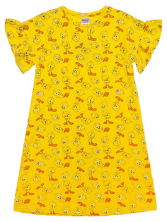 Сорочка ночная детская PlayToday 12441185, жёлтый, 128