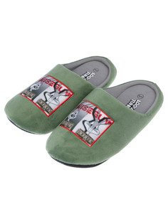 Тапочки PlayToday 12431035, хаки, 36