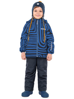 Комплект верхней одежды детский NIKASTYLE 7м1124, синий, 104