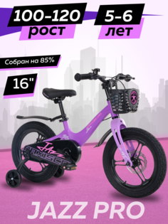 Велосипед Maxiscoo JAZZ Pro 16" 2024 Фиолетовый Матовый Z-MSC-J1633P