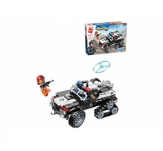 Конструктор Джип, с фигурками, с аксессуарами 237дет. Brick (Enlighten) BRICK11012