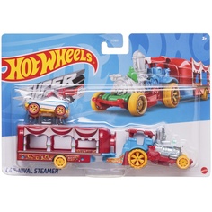 Набор машинок Mattel Hot Wheels Трейлер с машинкой №10 BDW51/10