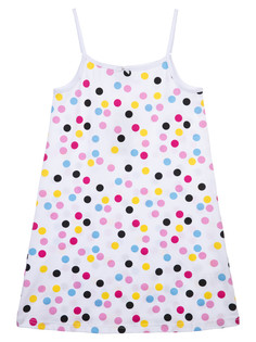 Сорочка ночная детская PlayToday 12442089, белый; разноцветный, 116