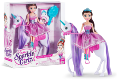Набор игровой Sparkle Girlz Принцесса и единорог 10057 Zuru