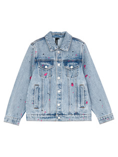 Куртка джинсовая детская PlayToday 12421763, синий, 128