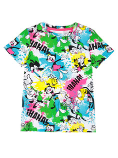 Футболка детская PlayToday 12442910, разноцветный, 104