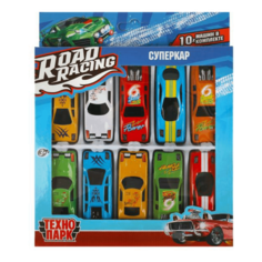 Набор Технопарк Road Racing Суперкар 10 шт