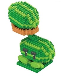 Конструктор 3Д из миниблоков, Plants vs zombies, Арбузопульта No Brand