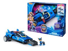 Игровой набор Paw Patrol Полицейская машина, свет, звук и фигурка Чейза 6067497