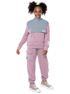 Костюм спортивный детский NIKASTYLE 7т13824, розовый, 92