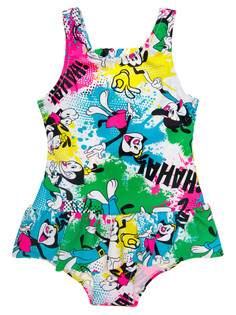 Купальник слитный детский PlayToday 12442063, разноцветный, 122