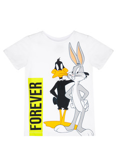 Футболка детская PlayToday 12442158, белый, 98