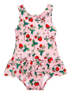 Купальник слитный детский PlayToday 12429059, разноцветный, 80