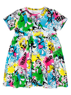 Платье детское PlayToday 12449024, разноцветный, 92