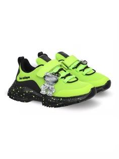 Кроссовки Indigo Kids для мальчиков, размер RU 33, салатовые, 92-079D