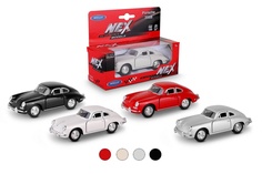 Машинка Welly 1:38 с пруж. мех.,PORSCHE 356B цвета в асс. 43803W 1 шт