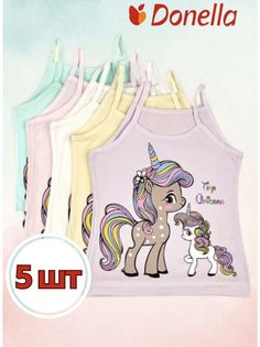 Майка бельевая детская Donella 4371TU, микс, 146