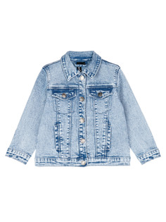 Куртка джинсовая детская PlayToday 12429047, синий, 80