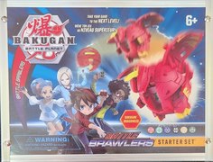 Игровой набор Bakugan Бакуган-трансформер Battle-action, 10 героев