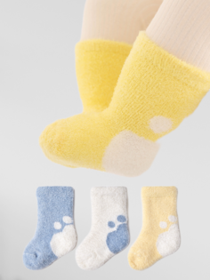 Носки детские Sks-1820, трехцветный, 12-14 No Brand