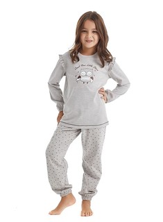 Пижама детская BlackSpade BS60345, бежевый меланж, 152