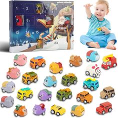 Подарочный адвент-календарь Магия Кукол для мальчиков 24 сюрприза-игрушки