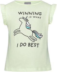 Футболка детская Head Tennis Tank Top Girls зеленый, 104