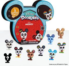 Набор фигурок Дисней Doorables Микки Маус 8 шт Disney