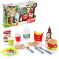 Игровой набор продуктов Veld Co фаст-фуд хот-дог картофель фри 62870