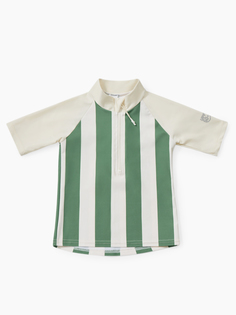 Гидрофутболка детская Happy Baby 50661, green-stripe, 80