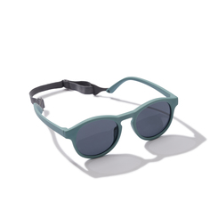 Очки солнцезащитные UV400 Happy Baby, с защитой от ультрафиолета, с ремешком, синие