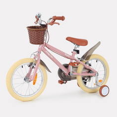 Велосипед двухколесный детский RANT Vintage розовый РАНТ