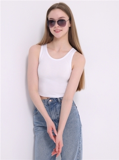 Топ детский Апрель т548804000Р1А, белый, 164