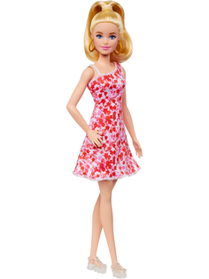 Кукла Barbie серия Barbie Fashionistas Модница в платье с цветочным принтом