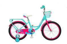 Велосипед детский STAR 702-20 120-140см бирюзовый с розовым No Brand